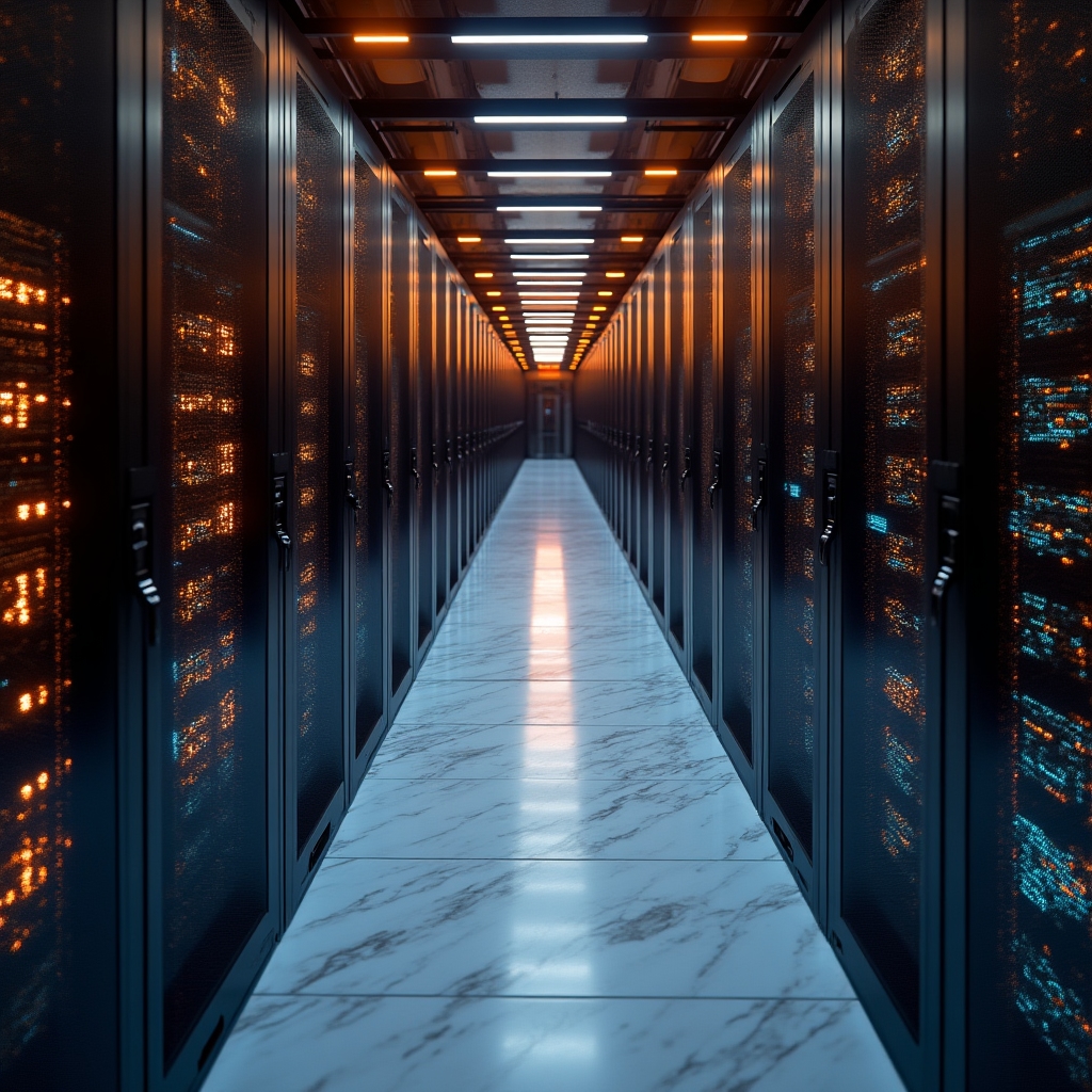 Visual representation of multiple websites competing for resources on a shared server
